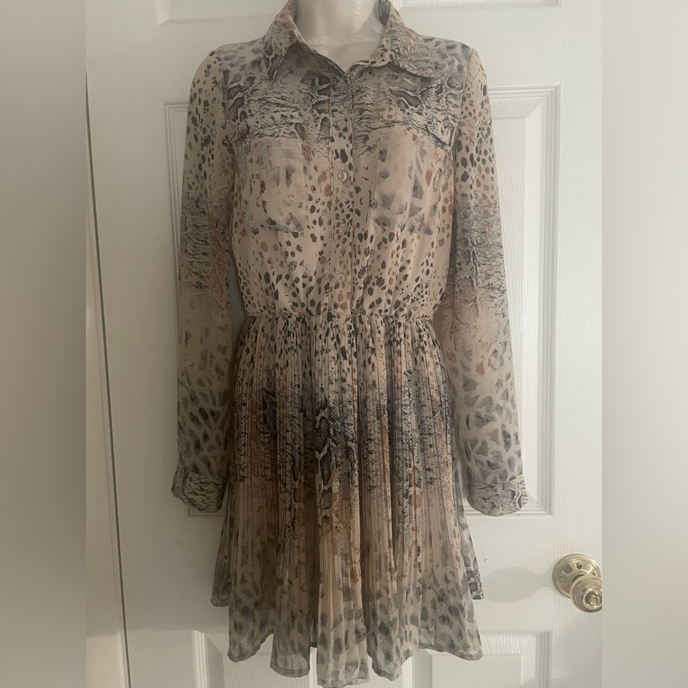 Moon‎ Collection Snakeskin Dress Size Small